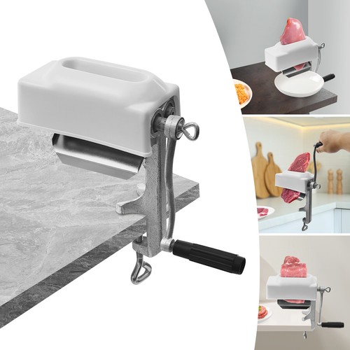 Meat tenderizer hand crank - meat,